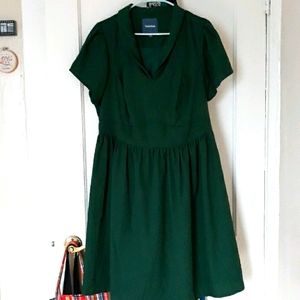 Modcloth Green Party Dress